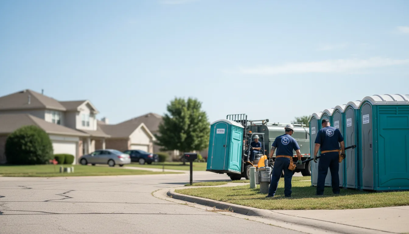 Porta Potty Rental in Toledo, OH near me